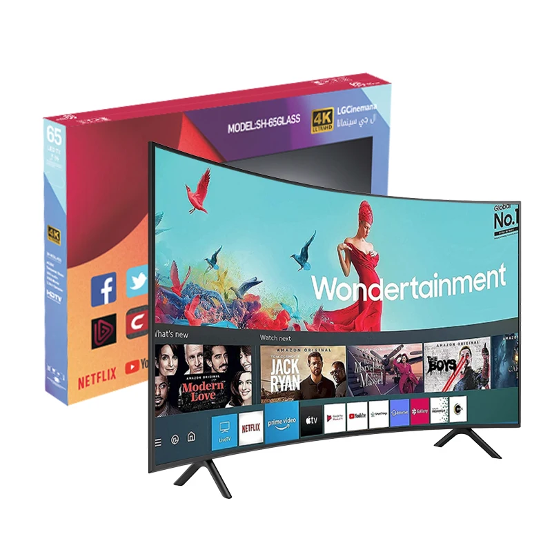 Smart TV  Ultra HD LED Curved Big Screen