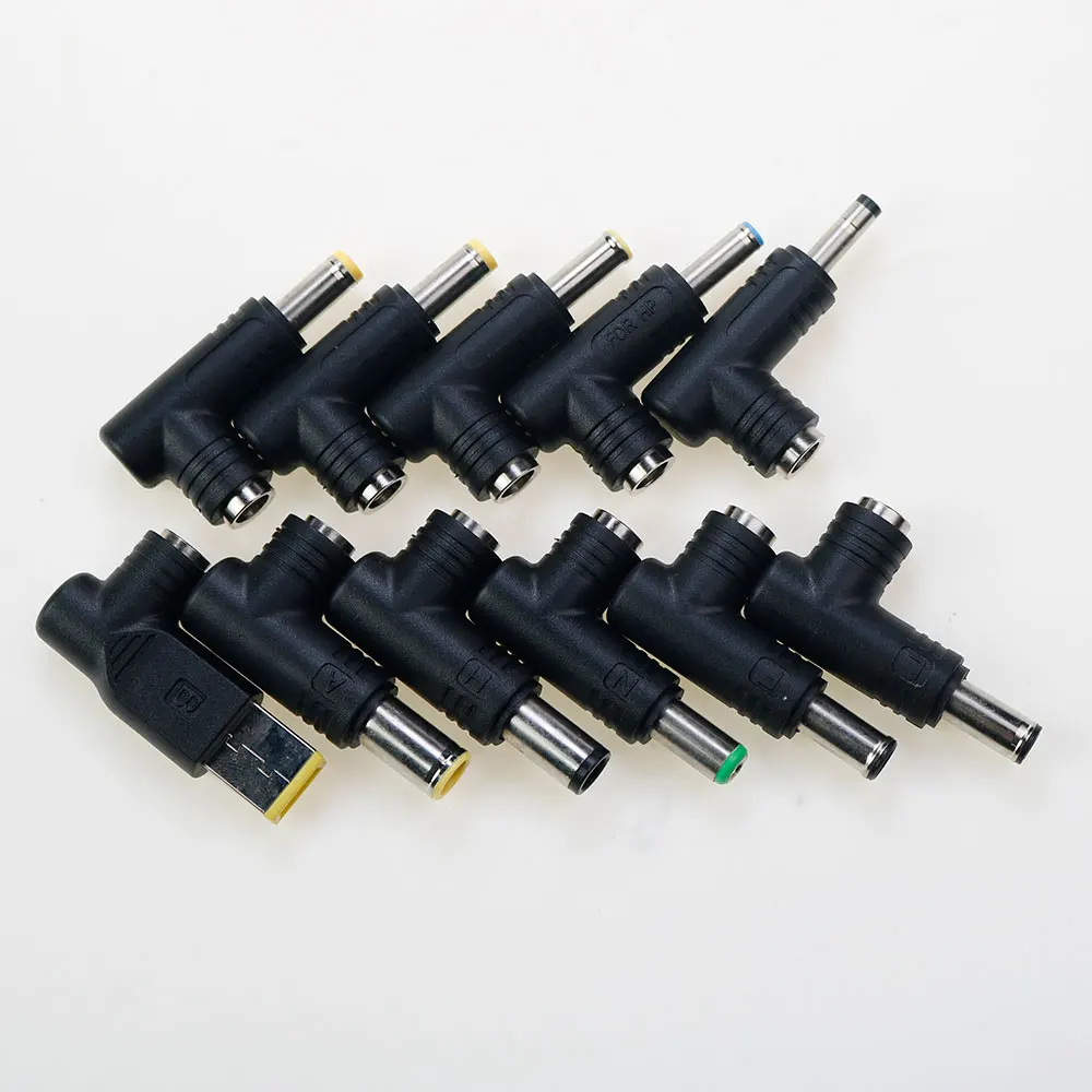 1Pc DC 5.5X 2.5 Female Jack Plug Adapter Connectors to 4.0*1.7 4.5*3.0 5.0*1.0 5.5*1.7 6.0*1.4 6.3*3.0 7.4HP Tips Power Adaptor