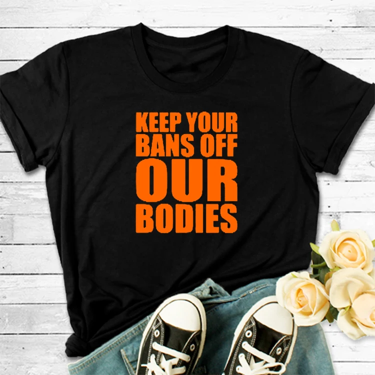 Abortion Rights Feminism T-Shirt My Body My Choice Female Tshirt Harajuku Letters Print Tops Short-sleev Tee Camisetas De Mujer