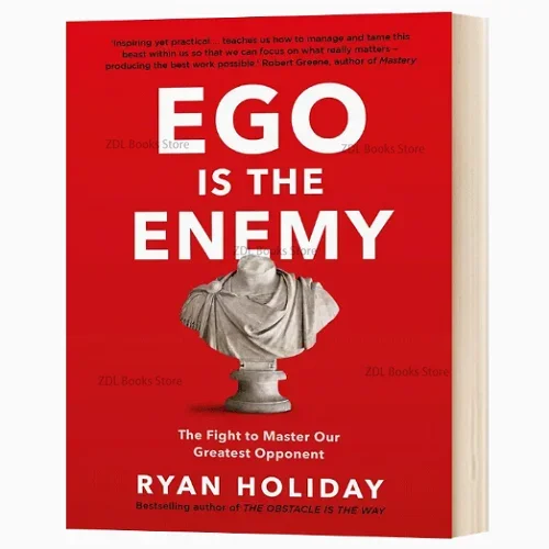 EGO adalah musuh oleh Ryan Holiday Paperback Novel #1 New York Times Bestseller Book