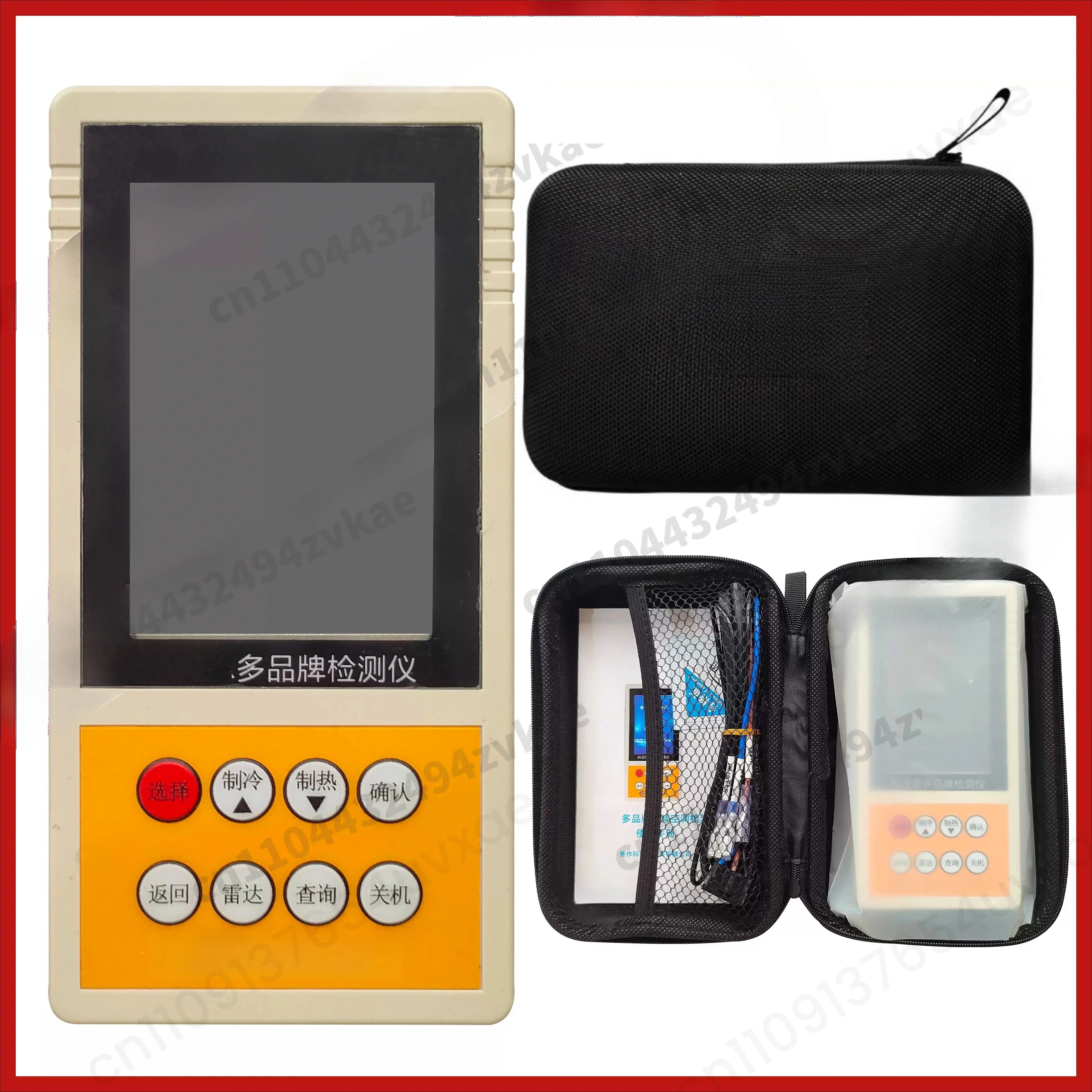 Air Conditioner Diagnostic Tester,HVAC Service Tool for Split System Indoor&Outdoor Units,Inverter AC Fault Detector