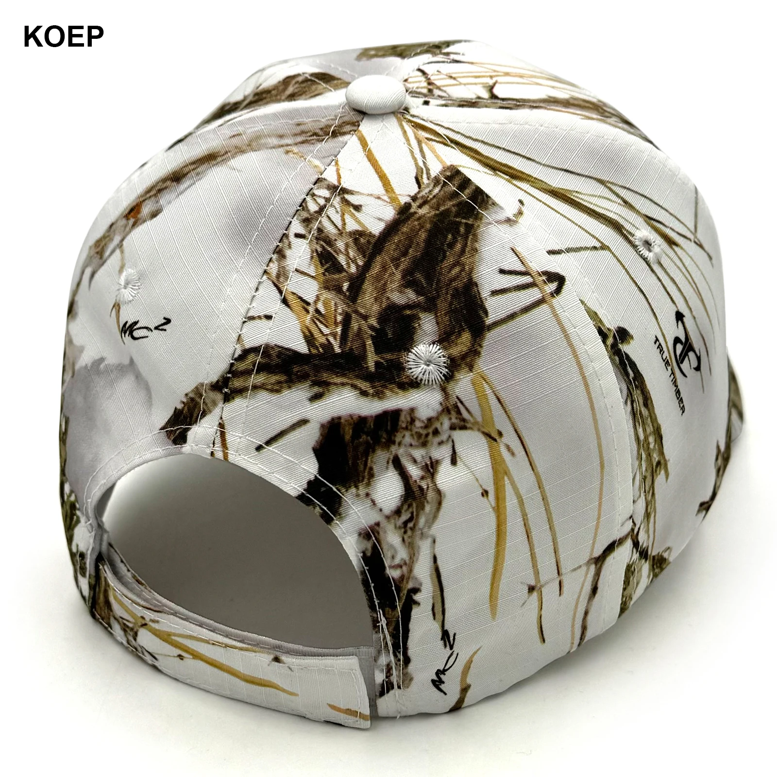 KOEP Outdoor Fishing White CAMO Caps Jungle Baseball Cap Hunting Hat Snow Camouflage Dad Snapback Hats Pine Cypress Camouflage