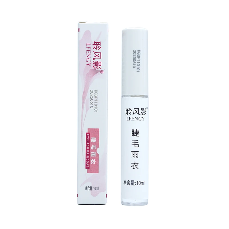 10ml Long-lasting Eyelash Primer Lashes Raincoat Curling Styling Liquid Waterproof Nourishes Mascara No Irritating Makeup Tool