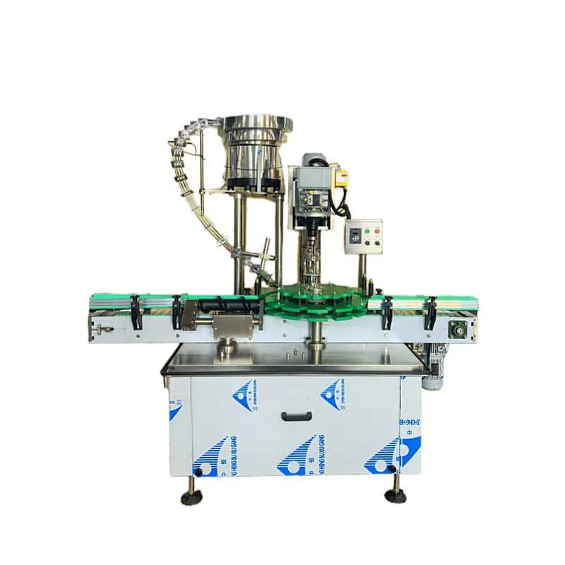 Wholesale Automatic Single Head ROPP Aluminium Cover Liquor Glass Wine Bottles Pilfer Proof Caps Screw Locking Plastic Metal