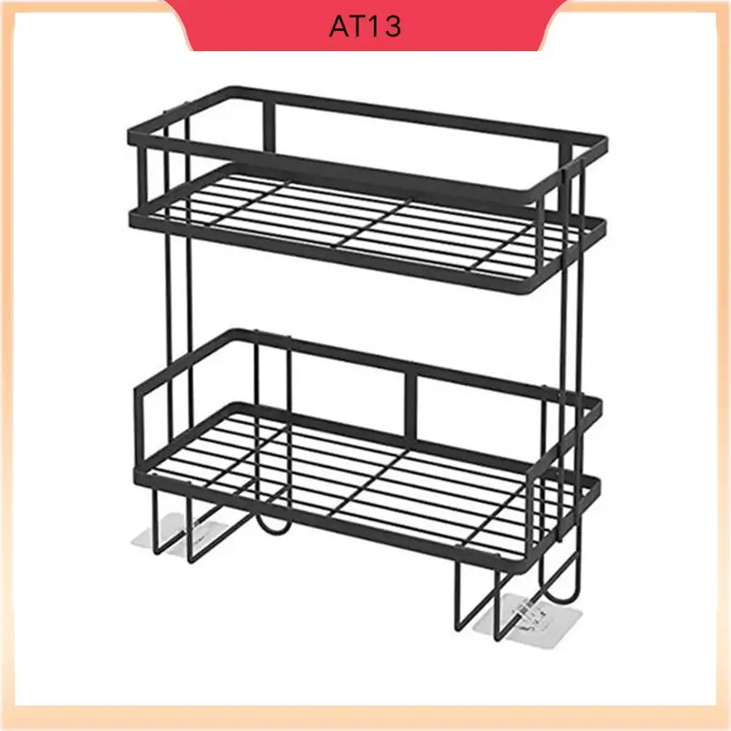 

AT13 Bathroom Accessories, Bathroom Organizers And Storage, 2-Tier Over The Toilet Storage,Black Durable