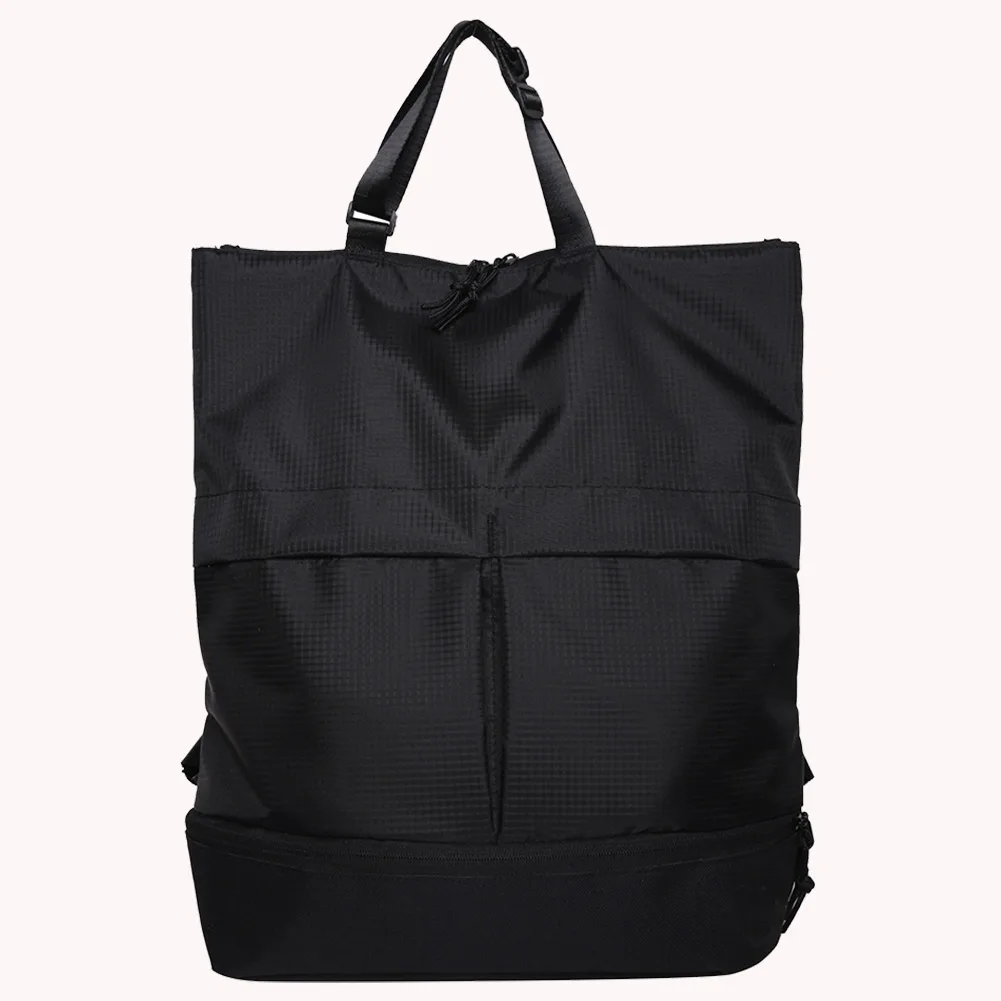 Unisex Leisure Handbag Lightweight Women&Men Carry On Backpack Large Capacity Solid Colour Multifunctional Versatile Outdoor Bag