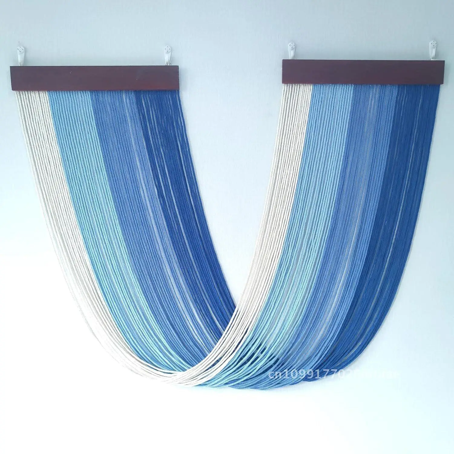 

Minimalist Bohemian Nordic Style Hand-woven Cotton Rope Tapestry Wall Hanging Home Decoration Green/Brown/Cotton Natural/Blue