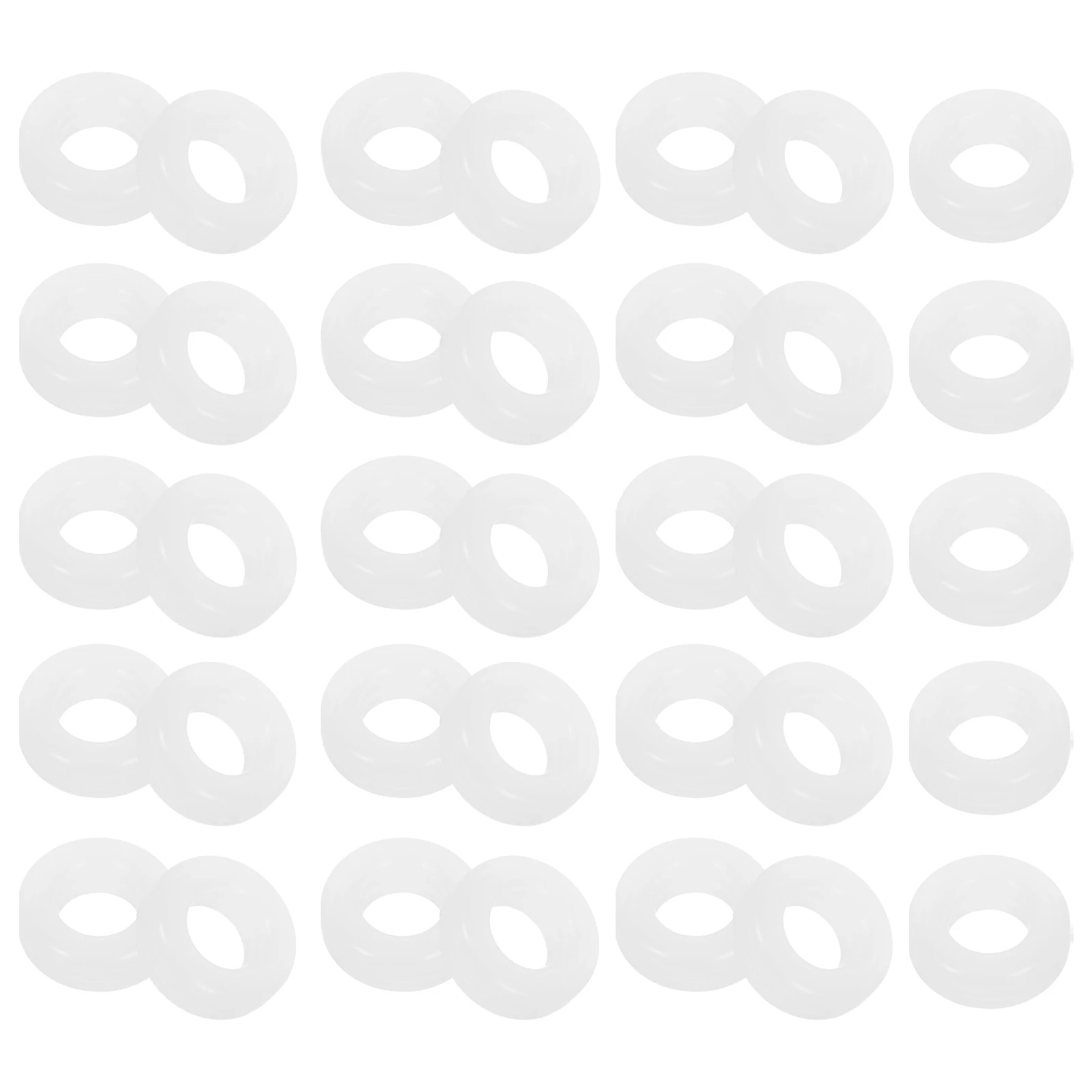 

20 Pairs Anti slip Round Silicone Ring Eyeglasses Temple Tips Retainer Soft Durable Fits Most Glasses Reading Sunglasses Prevent