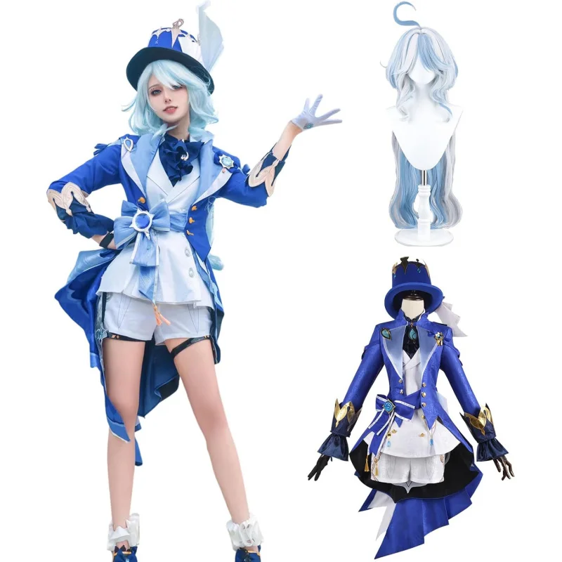 

Frina Role Play Includes Wig Water God Original God Cosplay Costume Full Set Clothing For adults Costume Cultural Festival Gensh