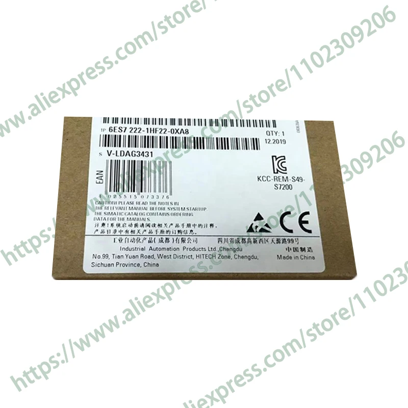Новый оригинальный контроллер Plc S7-200CN 6ES7222-1HF22-0XA8 6ES7 222-1HF22-0XA8 Moudle Немедленная доставка