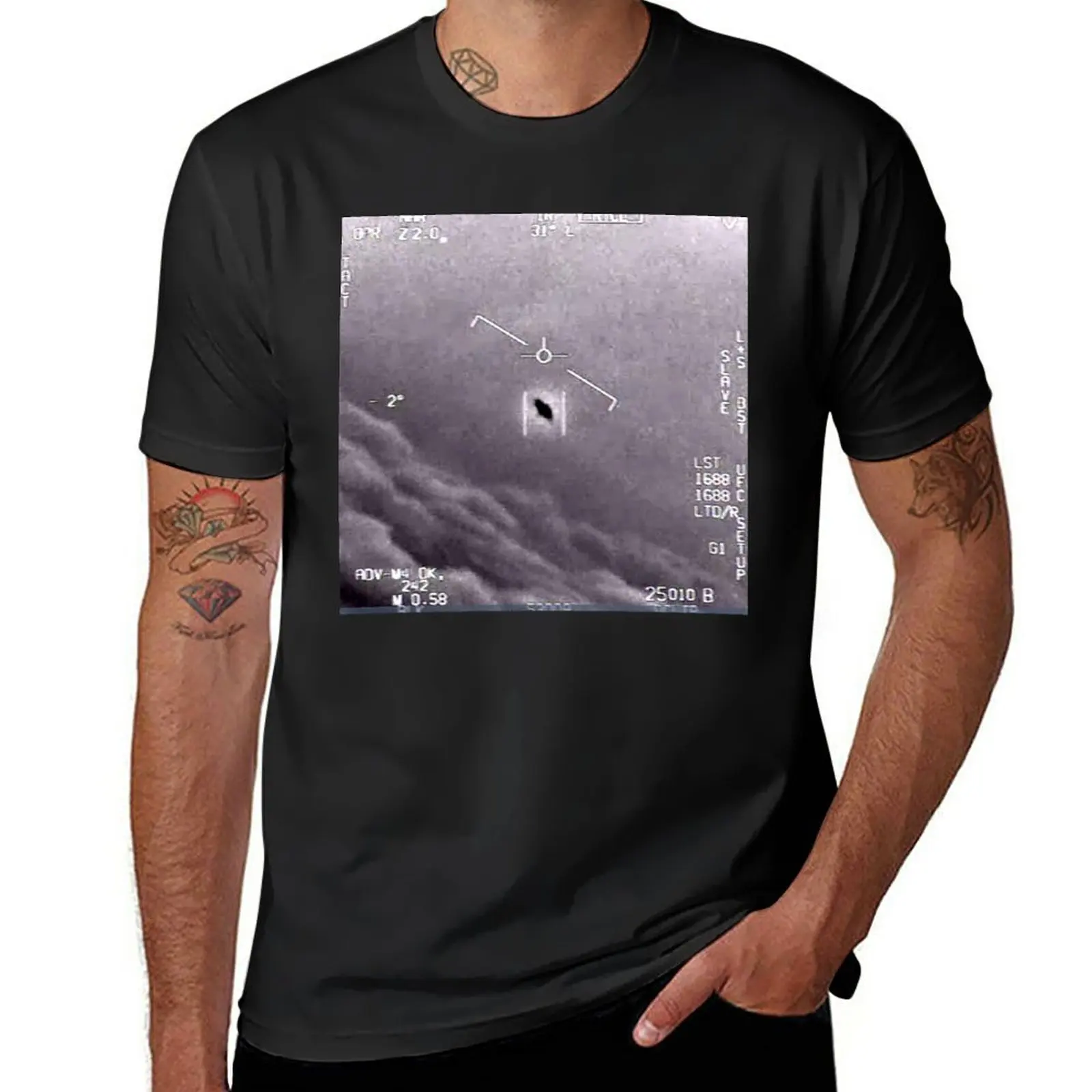 

New Gimbal UFO T-Shirt sports fan t-shirts korean fashion Anime t-shirt mens graphic t-shirts