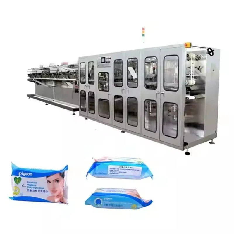 

High Speed Home Product Manufacturing Machinery Wet Wipe Making Machines Perfume Wet Wipes Tissue Machine