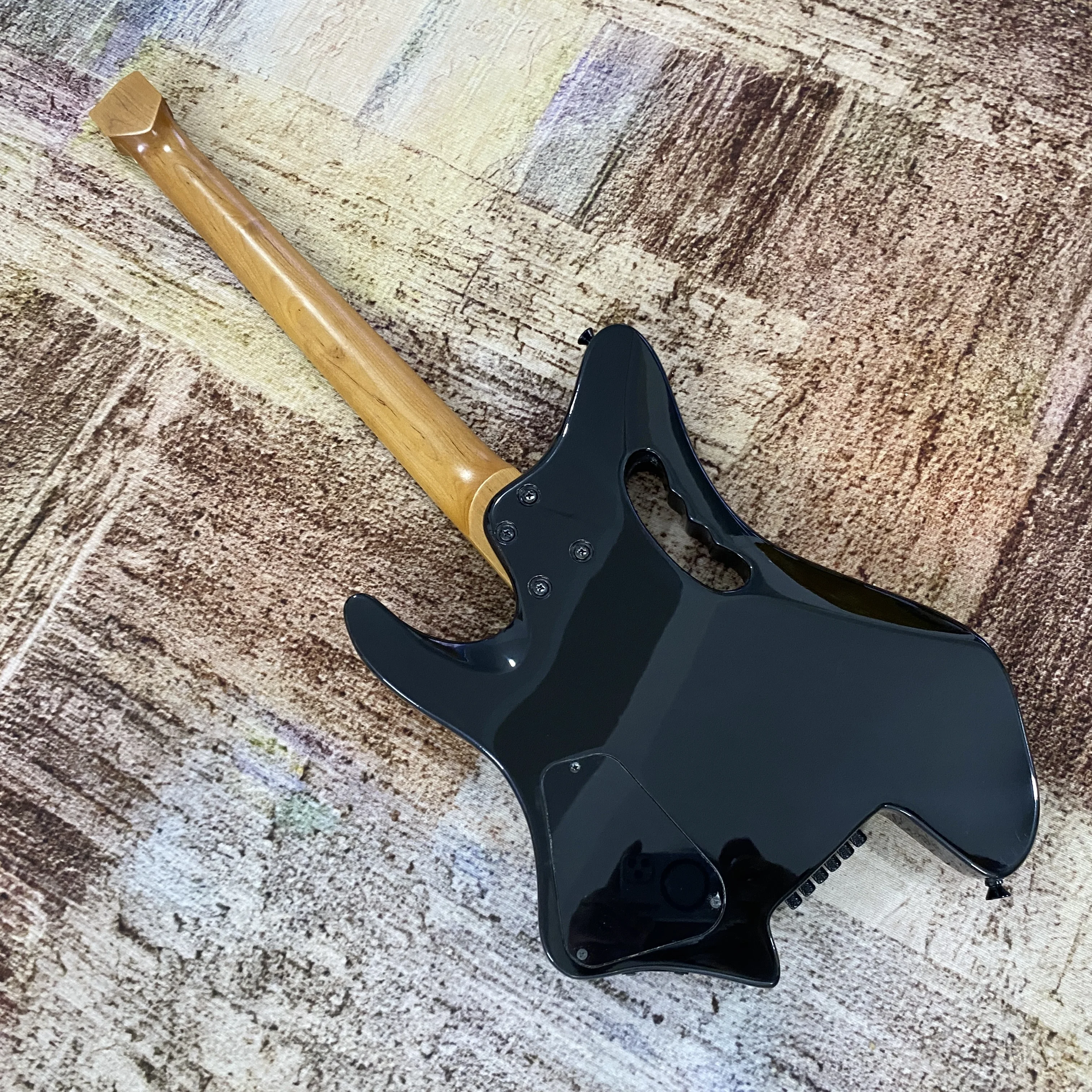 Vicers Guitarra elétrica, com escala de bordo, corpo de basswood, captador HH de 6 cordas, 24 trastes, guitarra elétrica rock