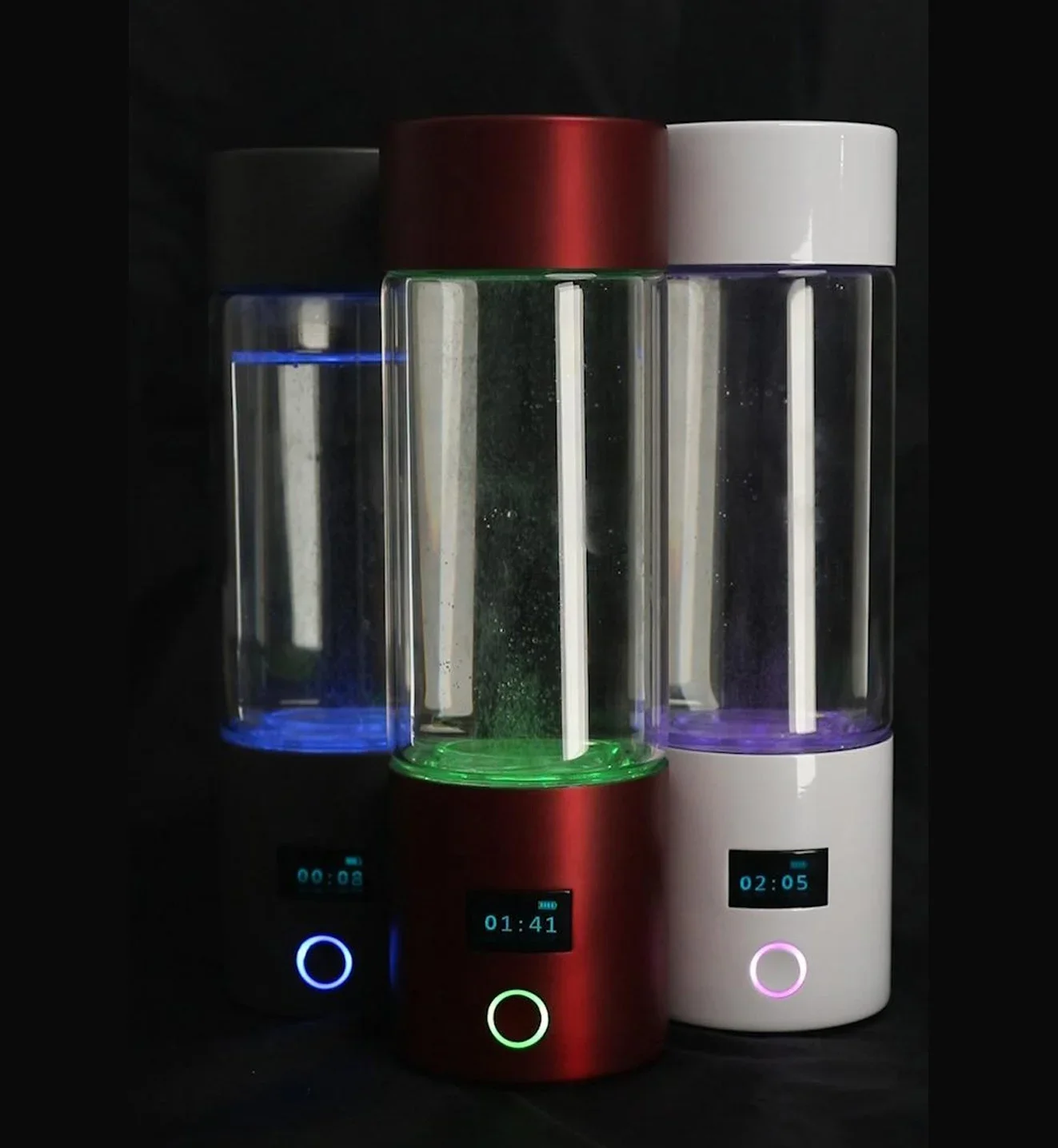 H02-3 water bottle alkaline hydrogen water glass cup Stainless steel hydrogen-rich generator