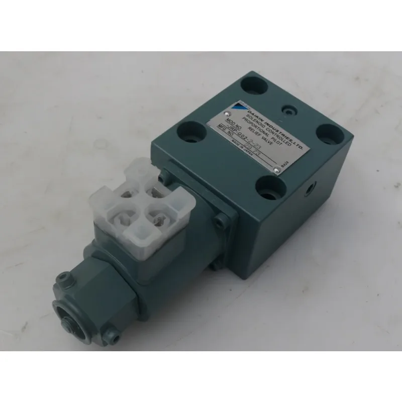 Dakin JRP JRP-G02-03/1/2/3-N/S-20 سلسلة الملف اللولبي الهيدروليكي الطيار تعمل صمام الإغاثة النسبي JRP-G02-2-23 #3