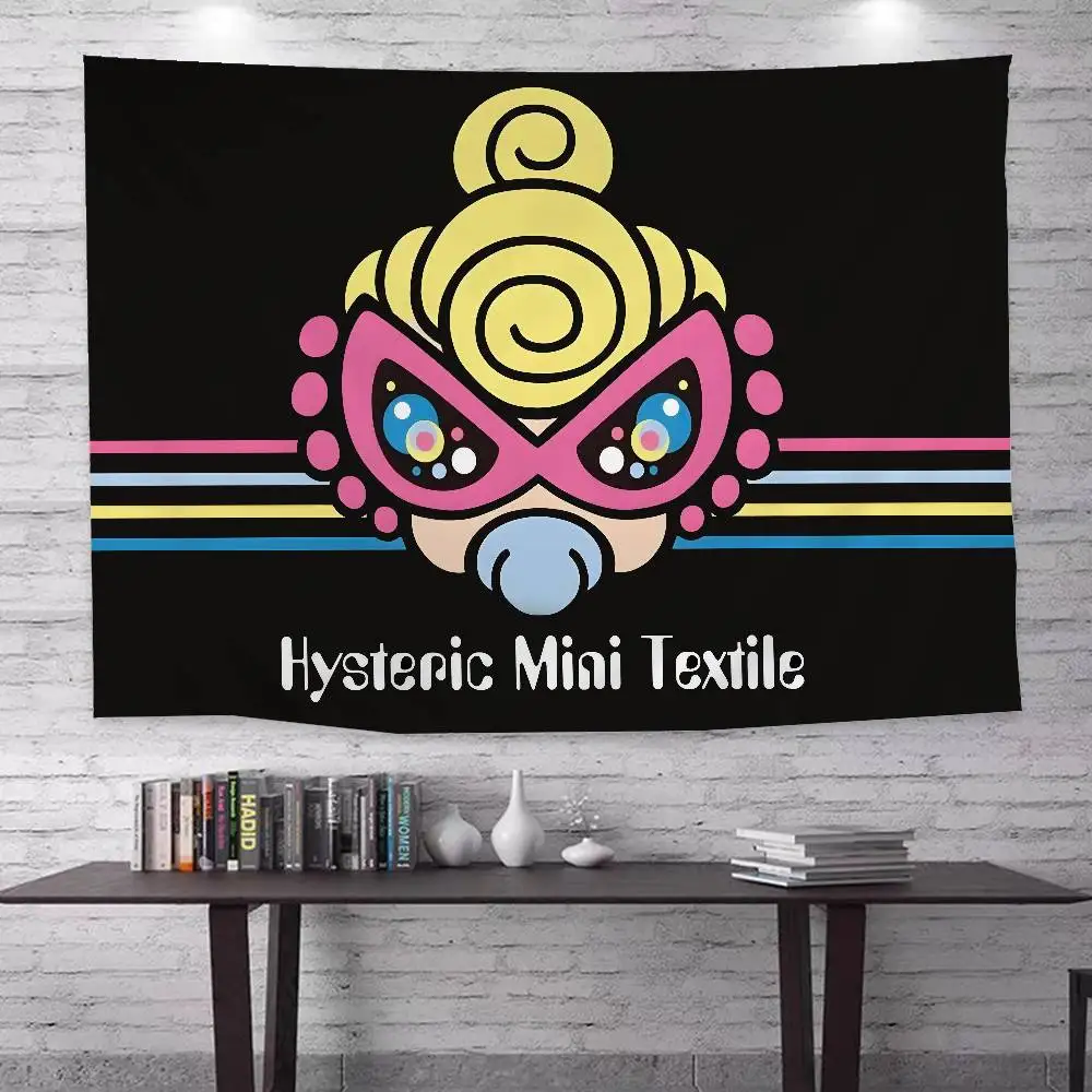 Japan Fashion Hysteric Mini DIY Wall Tapestry for Living Room Home Dorm Decor Wall Art Decor