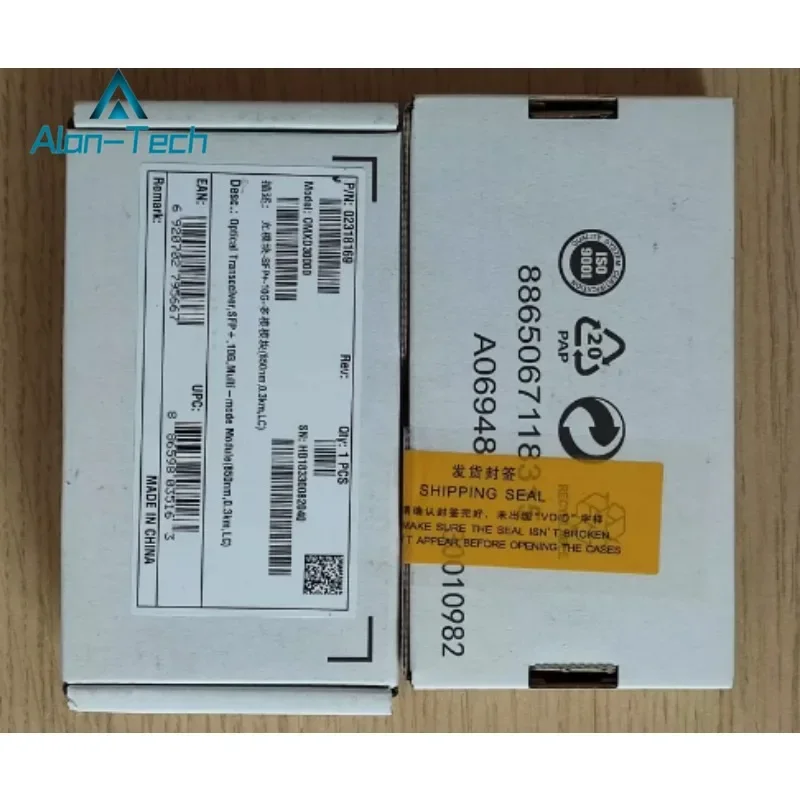 For HUA-WEI OMXD30000 34060494 02318169 JDSU PLRXPL-SE-S43-22-N Mellanox MFM1T02A-SR 10G-850nm-0.3km-MM-SFP+ Gigabit Multimode