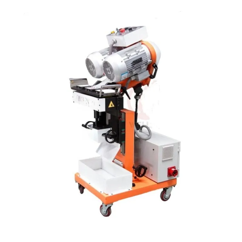 Automatic flat chamfering machine PB-80 self-propelled steel plate beveling machine is a plate milling machine