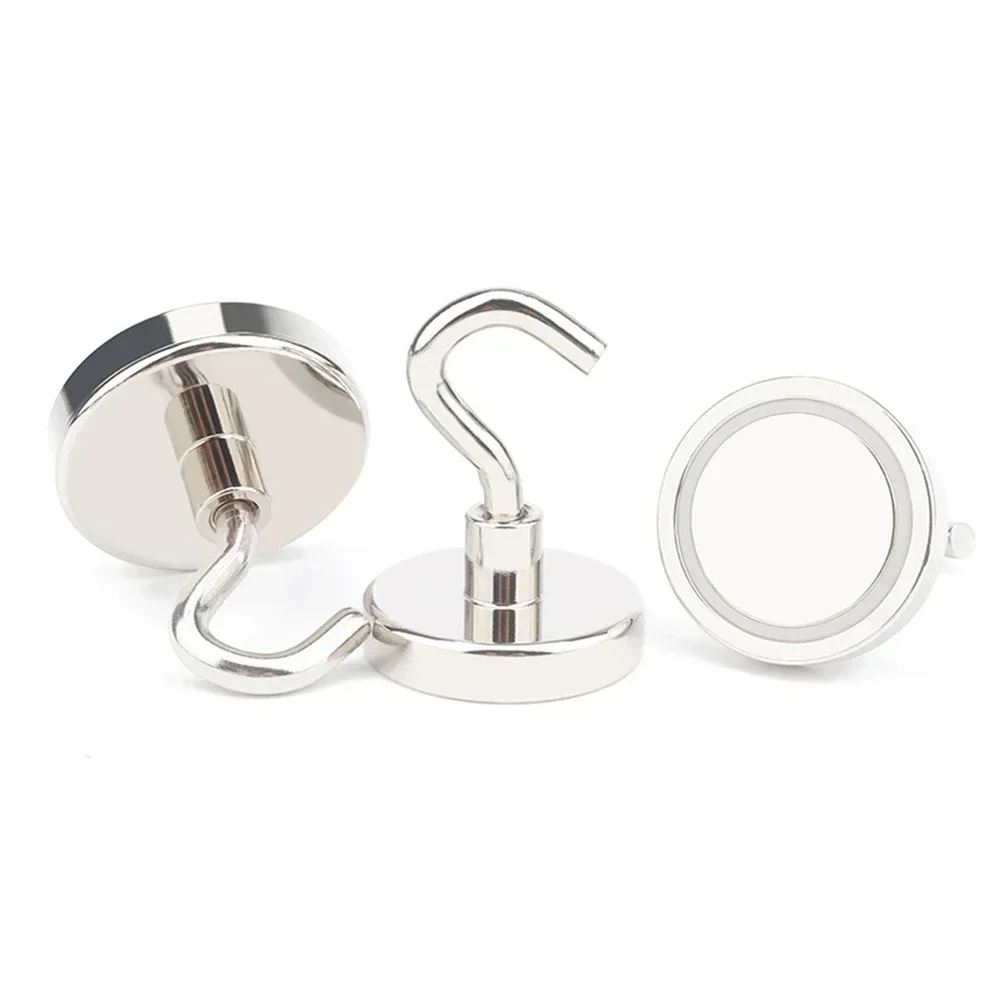 N35 E12 E16 E20 E32 E42 NdFeB Magnetic Hook Magnet Strong Suction Power Hook Metal Magnet Hook Strong Opening Magnet customised