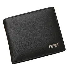 Men’s Genuine Leather Short Wallet #6
