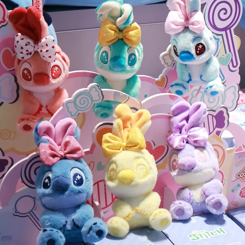 

Горячая серия Disney Stitch Candy Stitch слепая коробка аниме фигурка стежка брелок рюкзак кулон Коллекционные подарки по индивидуальному заказу