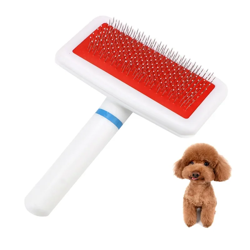 Pet Combs Cat Dog Comb Brush Needle Pet Hair Brush For Dog Cats Puppy Small Dog Hair Remover Cat Comb Pet Grooming Tool