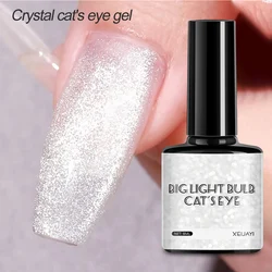 8ml Small Bulb Magnetic Cat's Eye Gel Highlight Effect UV Semi-permanent Manicure Gel Varnish 5D Salon DIY Manicure Art Supplies