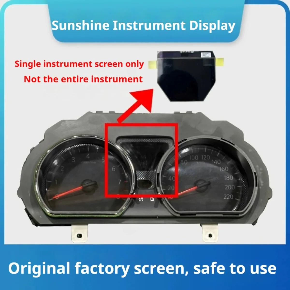 

For Nissan Nissan New Sunshine Dashboard LCD Oil Meter Water Temperature Meter Odometer