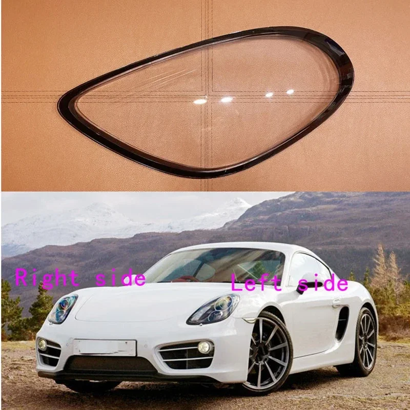 

Для Porsche Cayman 981 2013 2014 2015 сменный автомобильный налобный фонарь линза крышка налобный фонарь стекло