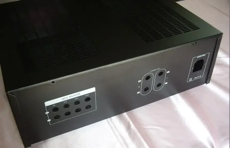 Sasis Amplifier Size430*140*368Mm AMP-140B/Sasis Aluminium Besi/Sasis Amplifier Gabungan/Sasis Amp Belakang/Penutup Casing AMP