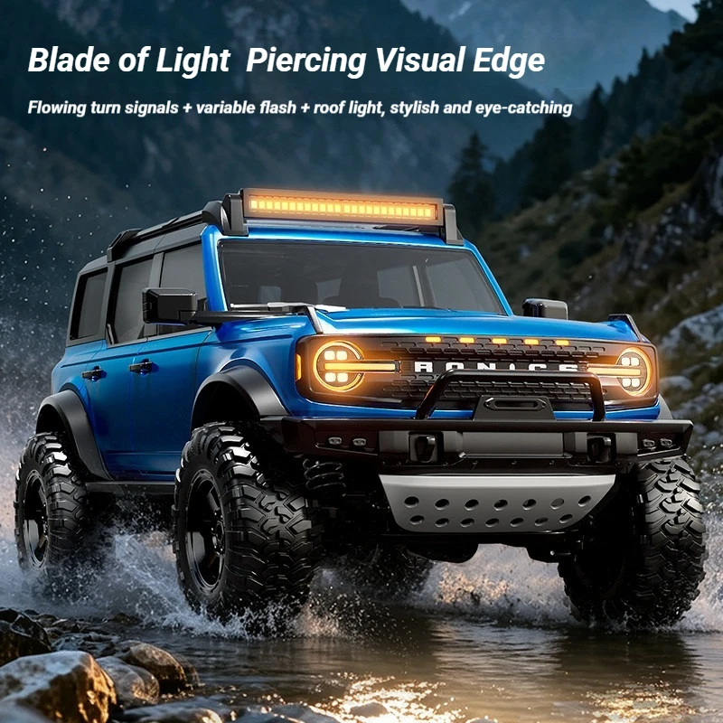 HongXing New 1/12 Full Scale 4WD RC Car Remote Control Climbing Off-road Vehicle With LED Lights Model Boy Toy For Outdoor