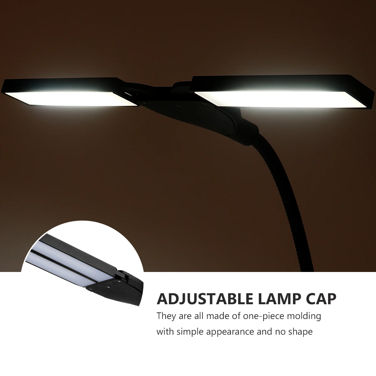 

1pc Piano Score Stand Light LED Lamp for Keyboard Electronic Component Desk Touch On Lamp USB Powered Small