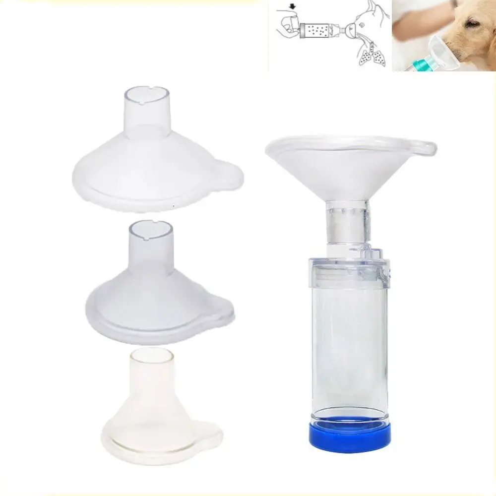 Aerosol Inhaler Spacer Chamber for Adults Children Cat Animals Aerosol Chamber Inhaler Spacer