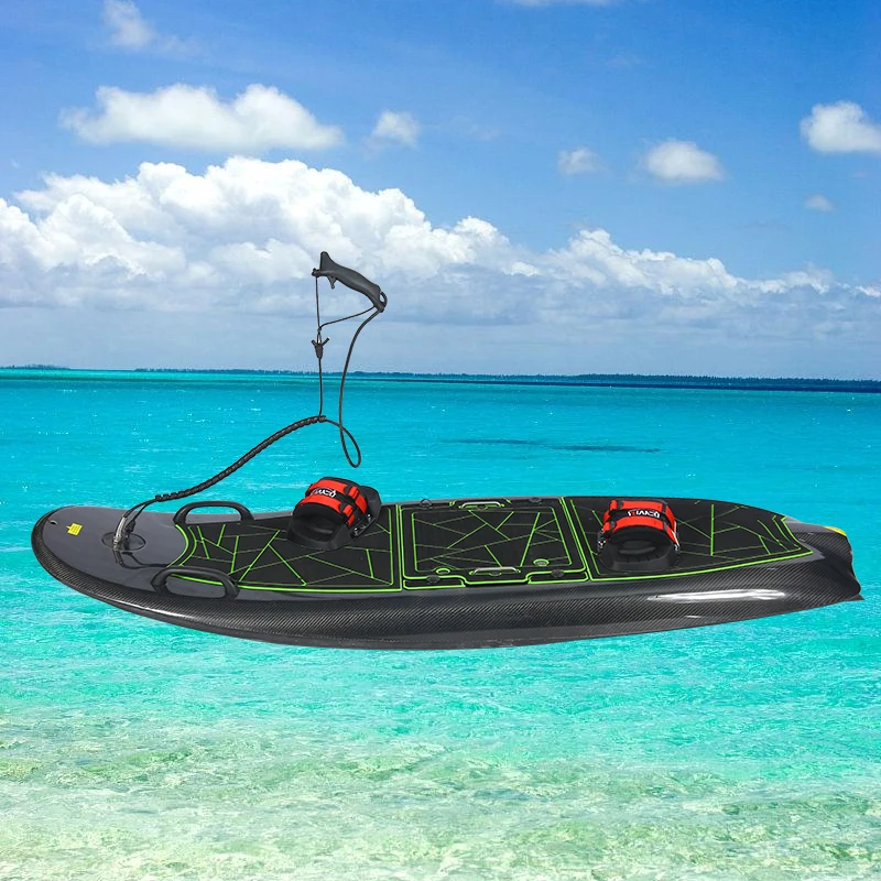 Model 1021 OEM Carbon Fiber Electric Surfboard Jet Propulsion Water Skis High Capacity Battery/Motor Ocean Use