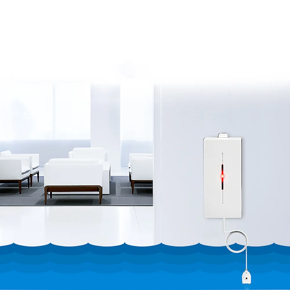 New 433MHz Water Leak Sensor Alarm WiFi Remote Control Wireless Smart Water Detector Monitor Work with 433MHz Host