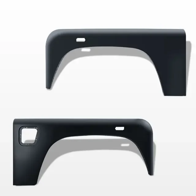 

Car Accessories off road vehicle auto parts fit for Land Rover Defender Aluminum Alloy Front Fender Guard