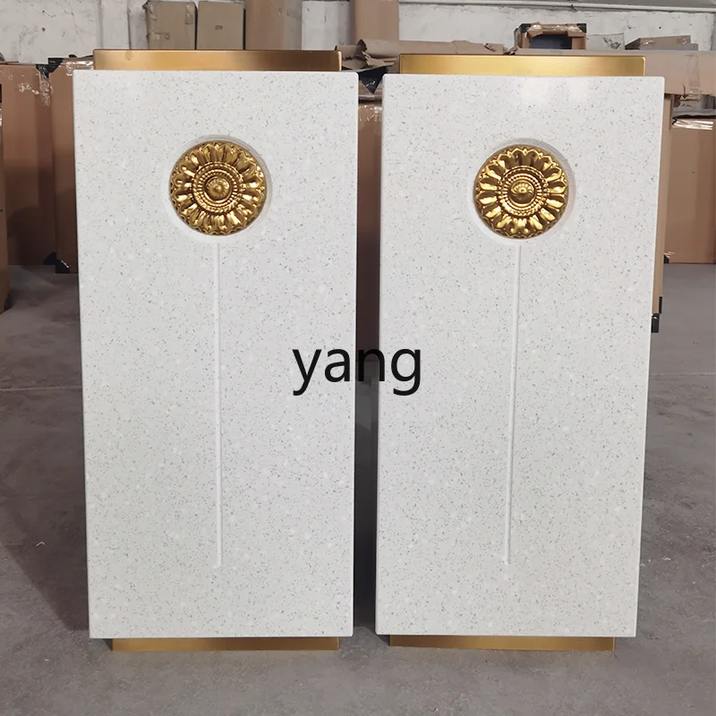 

CX marble base new Chinese style decorative ornament display cabinet