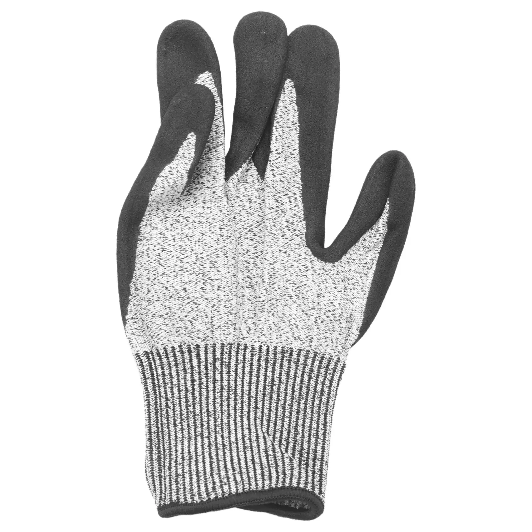 Level 5 Cut Resistant Gloves 3D Comfort Stretch Fit, Durable Power Grip Foam Nitrile, Pass Fda Food Contact, Smart Touch, Thin