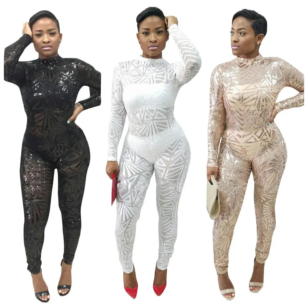 

Женский комбинезон с пайетками, модный комплект с длинными рукавами, зимний деловой костюм, цветной брючный костюм, комплект из двух предметов K8076