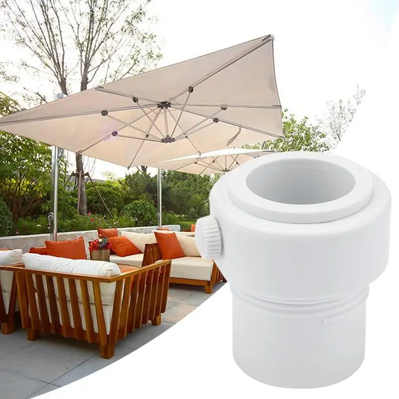 풀 우산 안정제 우산 안정제 슬리브 폴 액세서리 여성용 남성용 수영 피크닉 야외 구멍 지원