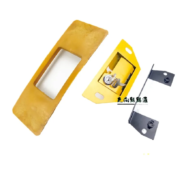 For Komatsu PC60-7 rear lid lock cover engine hood lock cover reverse buckle shell reverse buckle cover excavator accessories1