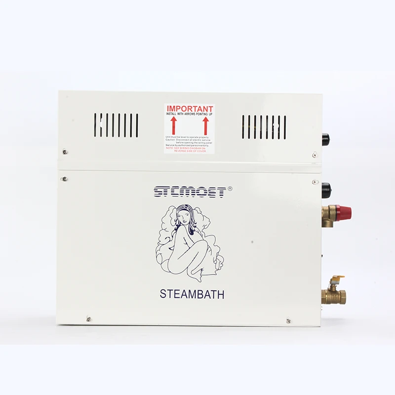 July005 9KW 220/380V Electric Sauna Spa Electric Stcmoet Steam Generator Small Swimming Poool Hammam Steam Generator Fro Home