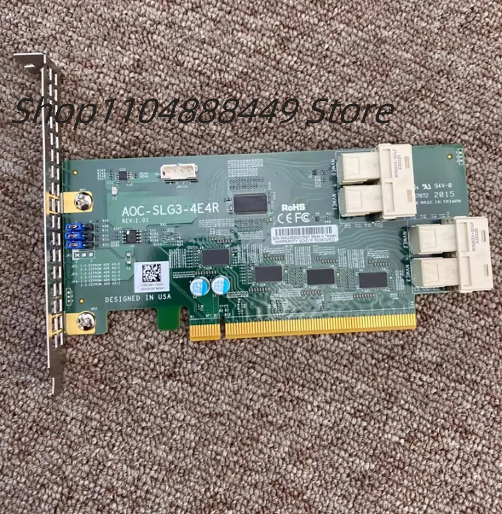 

AOC-SLG3-4E4R U.2 adapter card