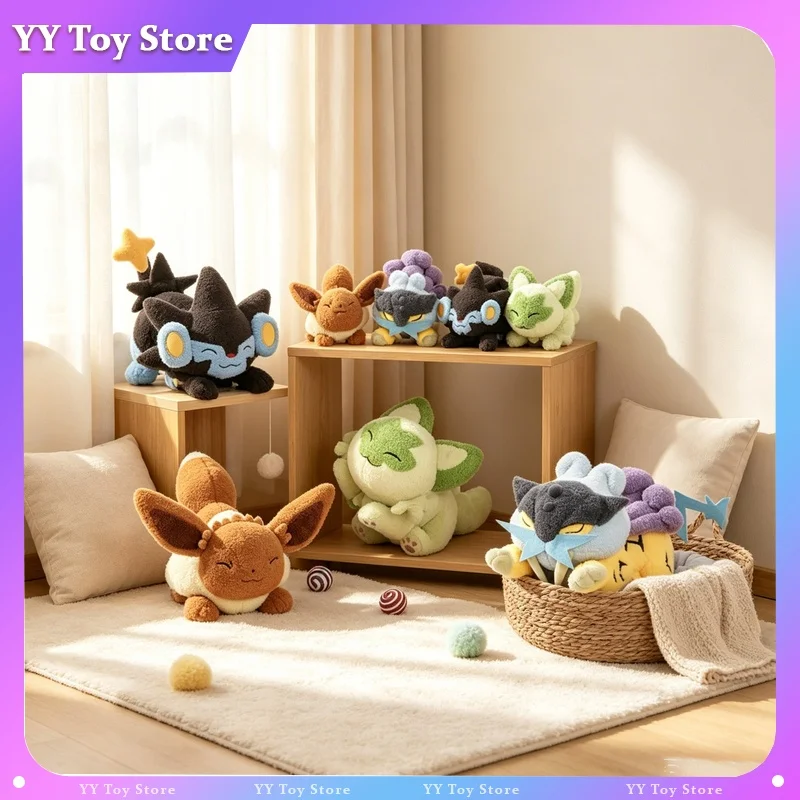 ホットな新作！本物のポケモン-ストレッチングシリーズ-スプリガティト-ポケモンぬいぐるみ-ソフトプラッシュペンダント-ホームデコレーション-大人向けコレクター向け
