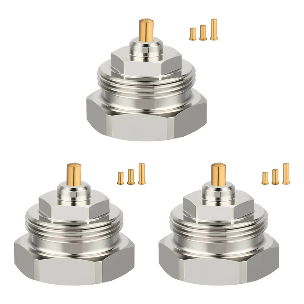 

3pcs Thermostatic Valve Adapter For Converting Threaded M30×1.0 To M30×1.5 Thermostatic Valves Heatsink Adapter Heating System