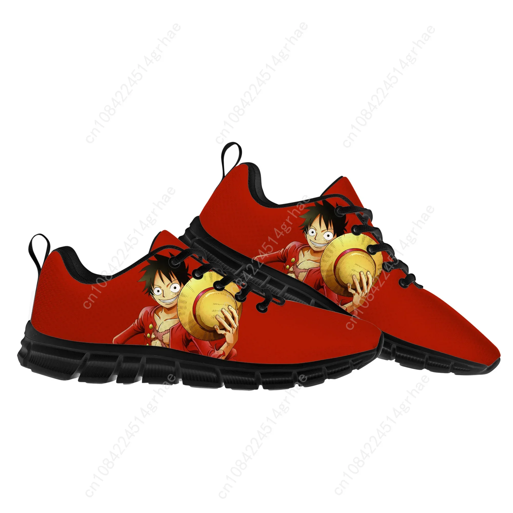 D L-Luffys Sports Shoes Mens Womens Teenager Monkey Japanese Cartoon Anime Manga Sneaker Casual Custom High Quality Couple Shoes