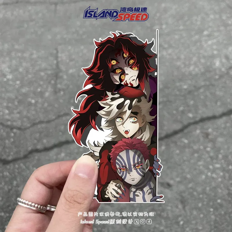

Ghost Annihilation Blade Anime Upper String Ghost Voyeur Car Sticker Creative Car Window Car Decal