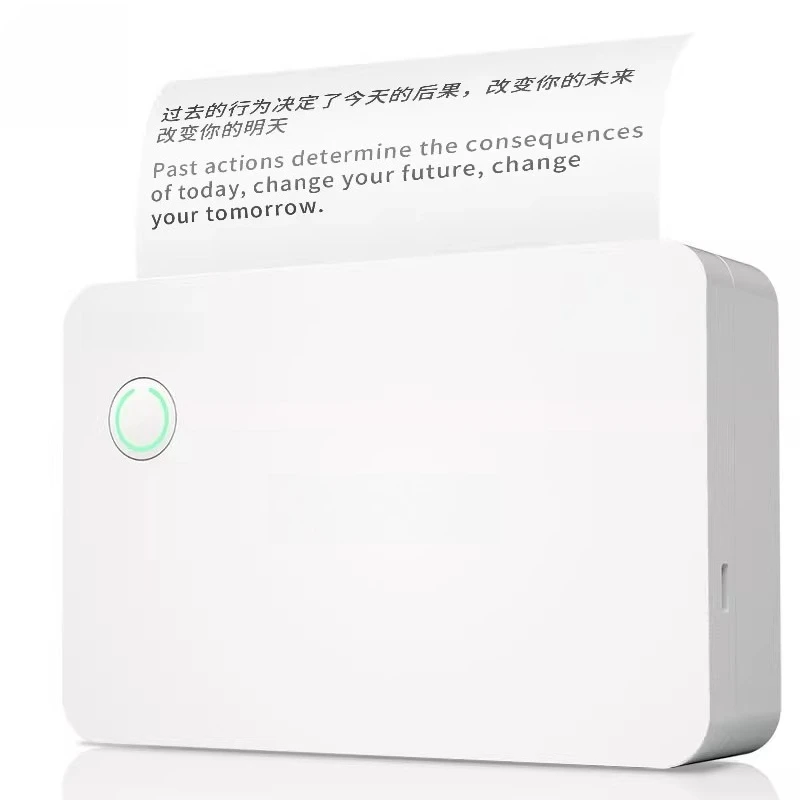 

Портативный термопринтер для студентов: миниатюрный, самоклеящийся, без необходимости печати, с поддержкой Bluetooth