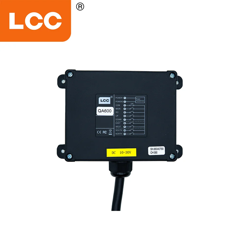 รีโมทคอนโทรลไร้สาย LCC QA600 กันน้ำระดับ IP67 6 ปุ่ม สำหรับรถปั๊มคอนกรีต