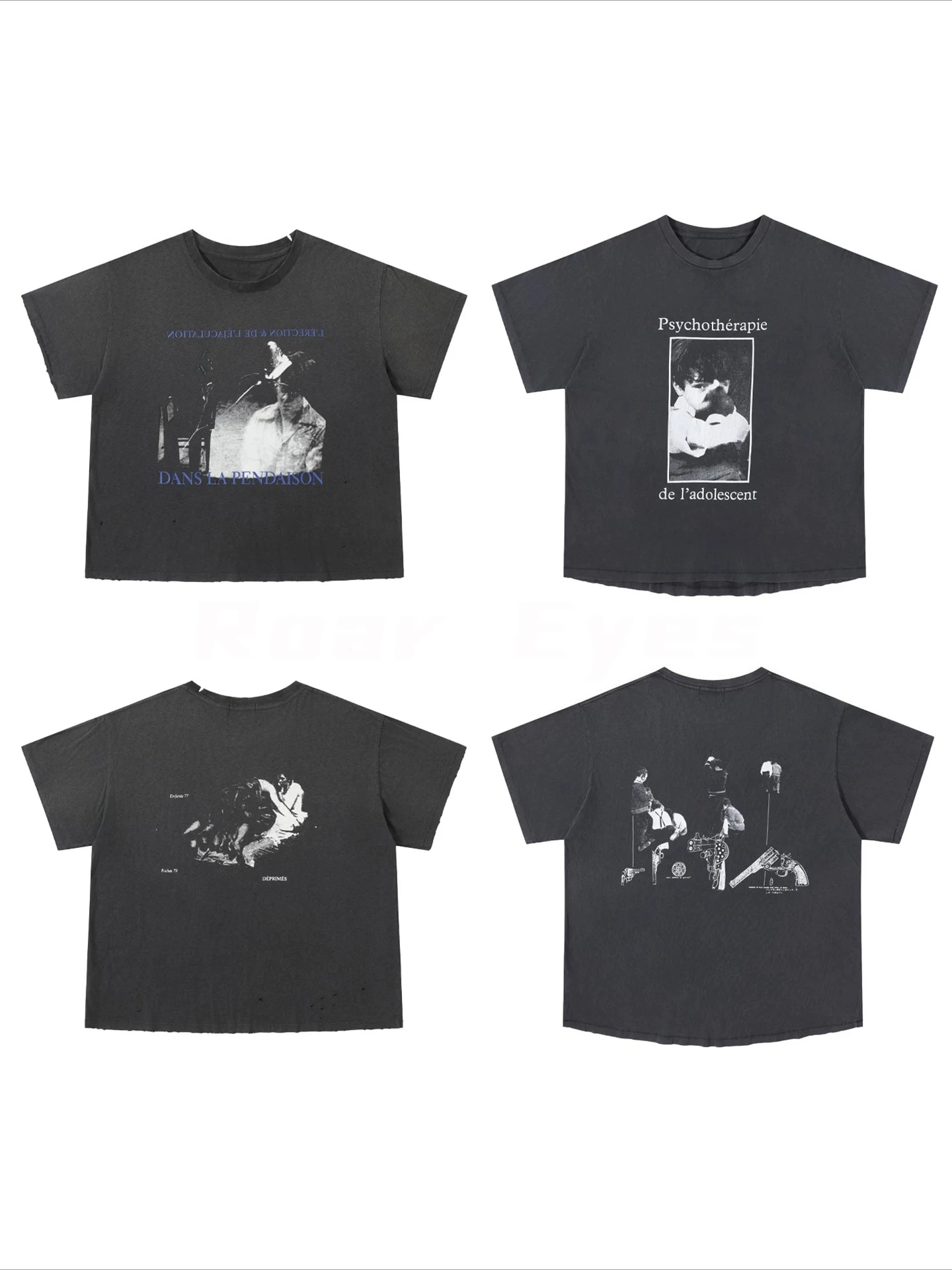 ER/D 25FW Psychological Healing Boys Short Sleeve T-Shirt